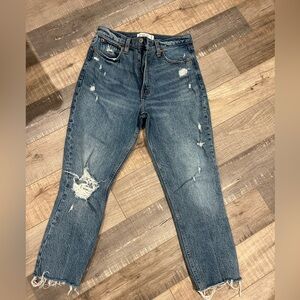 Abercrombie & Fitch high-rise jeans